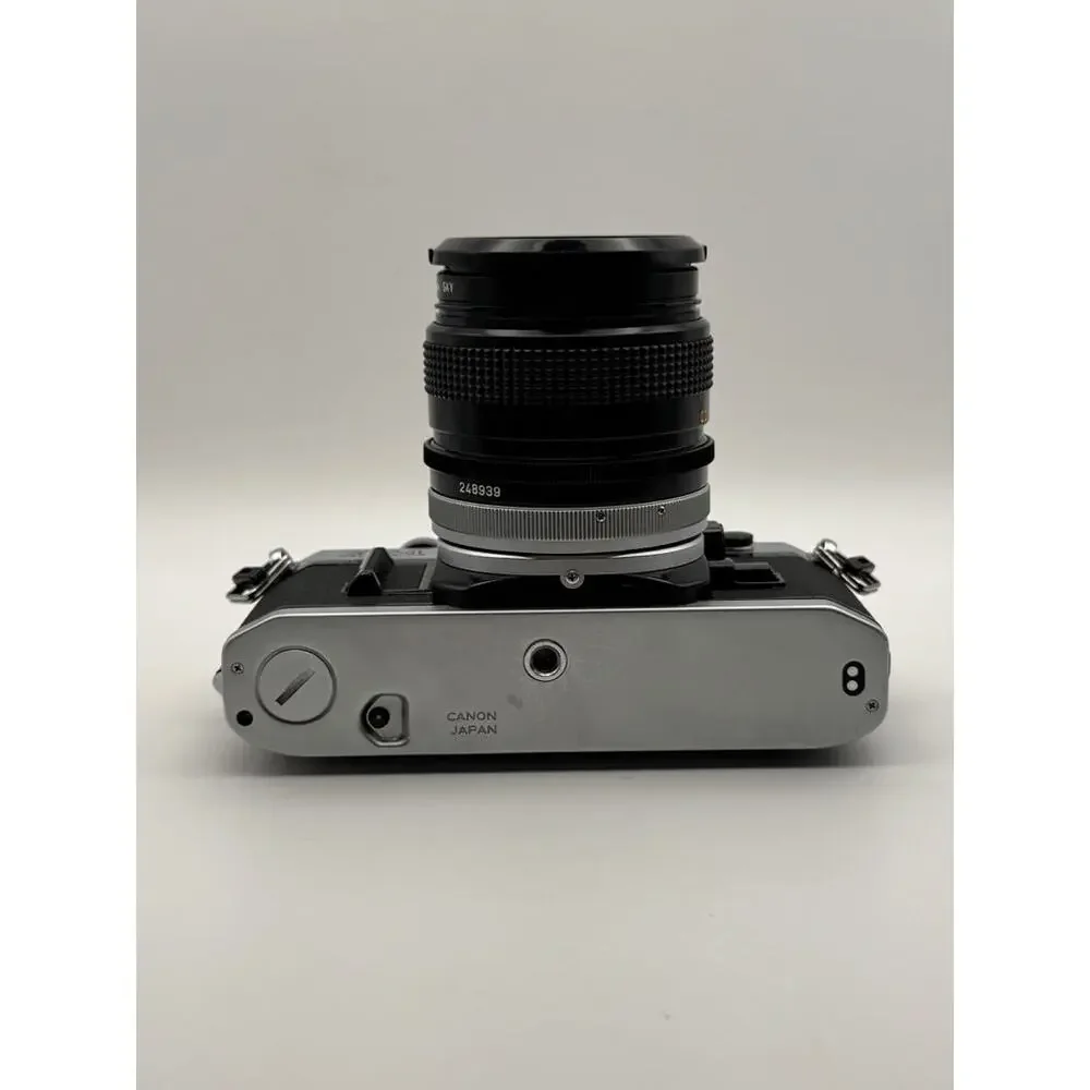 Canon AE-1 35mm SLR Film Camera FD 50mm f/1.8 S.C. Lens Tested